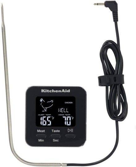 KitchenAid Thermomètre à Viande pour Four et Minuteur Numériques | KitchenAid | Mimocook