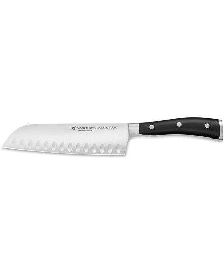 Wüsthof Classic Ikon Santoku alveolado 17 cm | Wusthof | Mimocook