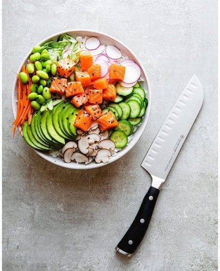 Wusthof Classic Ikon Santoku 17 cm mit Kullenschliff | Wusthof | Mimocook