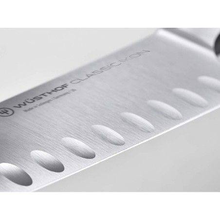Wüsthof Classic Ikon Crème Hollow Edge Santoku 17 cm | Wusthof | Mimocook