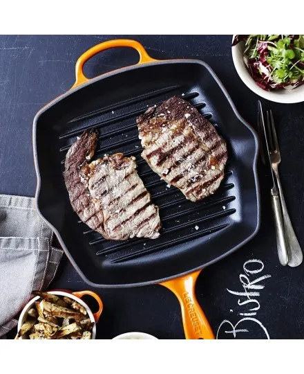 Grelhador Skillet quadrado 26cm da Le Creuset - Mimocook