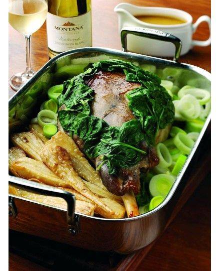 Le Creuset 3-ply Stainless Steel Rectangular Roaster | Le Creuset | Mimocook