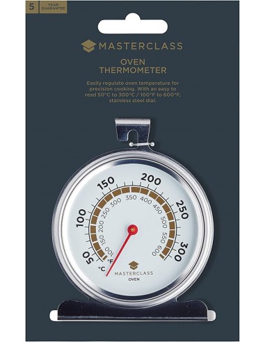 MasterClass Großes Backofenthermometer aus Edelstahl