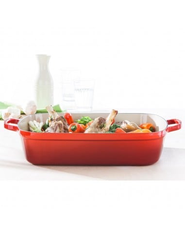 Tabuleiro retangular 33cm ferro fundido da Le Creuset - Mimocook