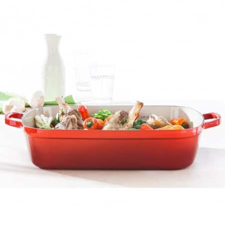 Tabuleiro retangular 33cm ferro fundido da Le Creuset - Mimocook