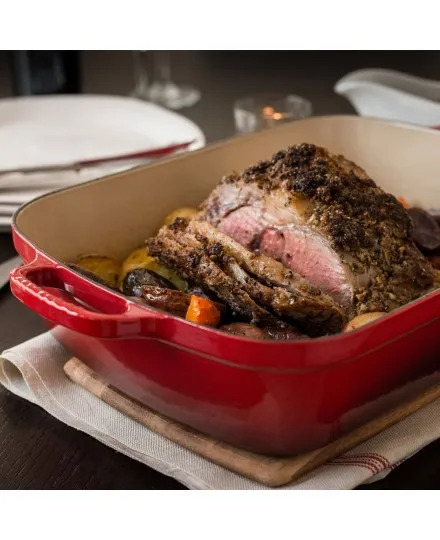 Tabuleiro retangular 33cm ferro fundido da Le Creuset - Mimocook