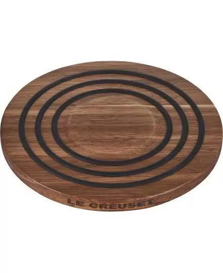 Sockel für Magnethaken aus Akazienholz Le Creuset - Mimocook