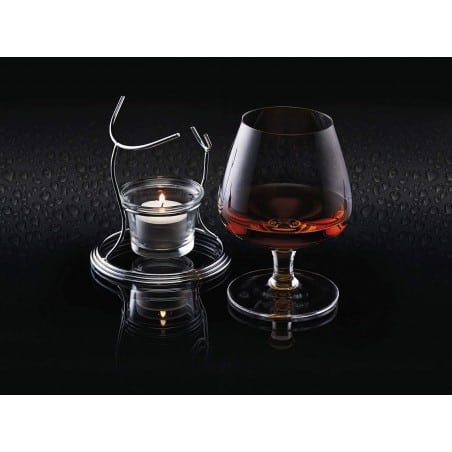 Set aquecedor de Brandy e Conhaque Kitchen Craft - Mimocook