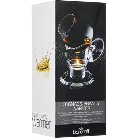 Set aquecedor de Brandy e Conhaque Kitchen Craft - Mimocook