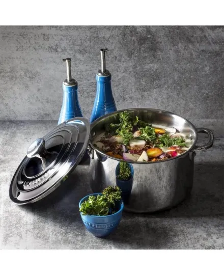 Tren de cocina 4 piezas de acero inoxidable 3ply más Le Creuset - Mimocook