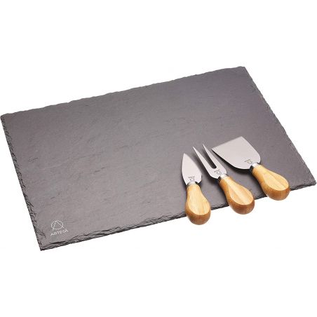 Kitchen Craft Artesà Cheese Platter & Knife Set