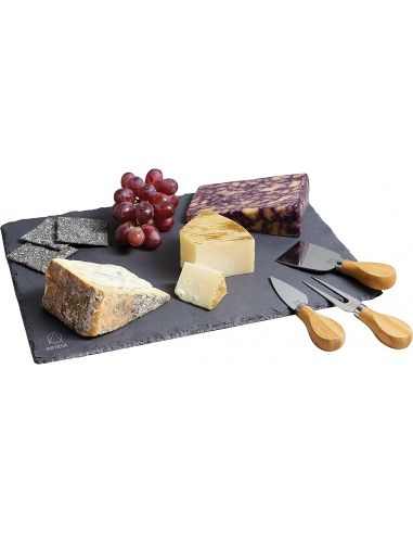 Kitchen Craft Artesà Cheese Platter & Knife Set