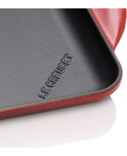 Plancha rectangulaire en fonte émaillée 32cm de Le Creuset - Mimocook