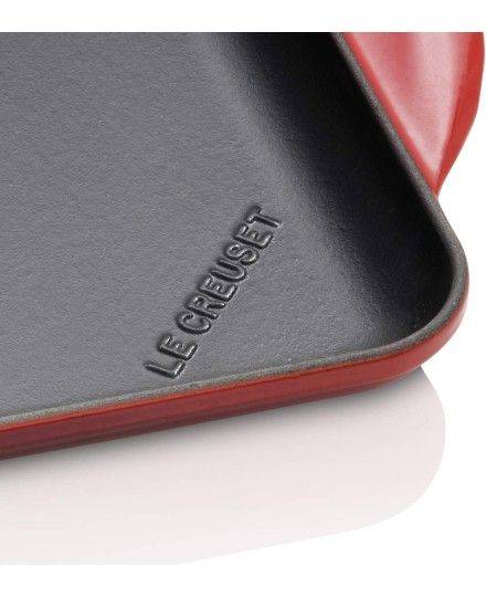 Le Creuset Rechteckige glatte Grillplatte aus Gusseisen | Le Creuset | Mimocook