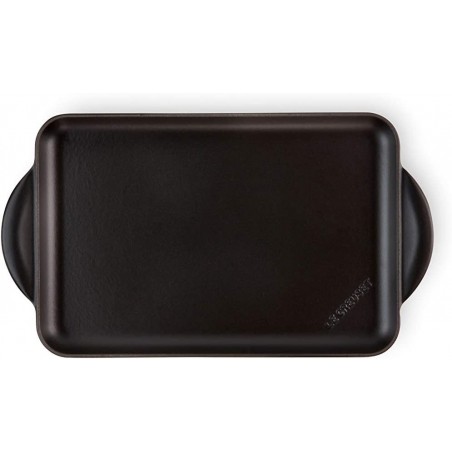 Grelhador Tradição Liso rectangular 32cm da Le Creuset - Mimocook