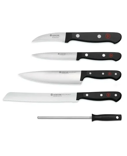 Bloco de Facas 6 peças Gourmet Wusthof - Mimocook