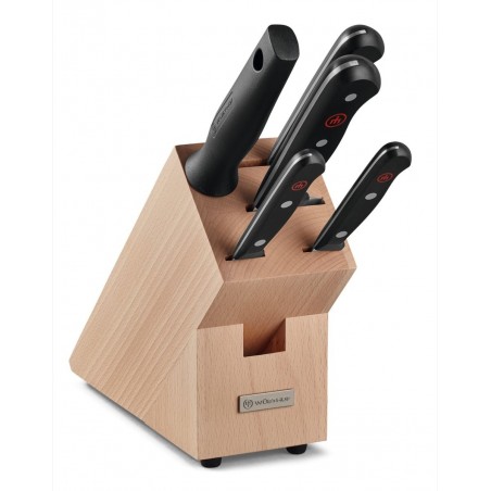 Bloco de Facas 6 peças Gourmet Wusthof - Mimocook