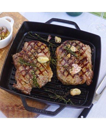 Staub Grillpfanne 28 cm Gusseisen | Staub | Mimocook