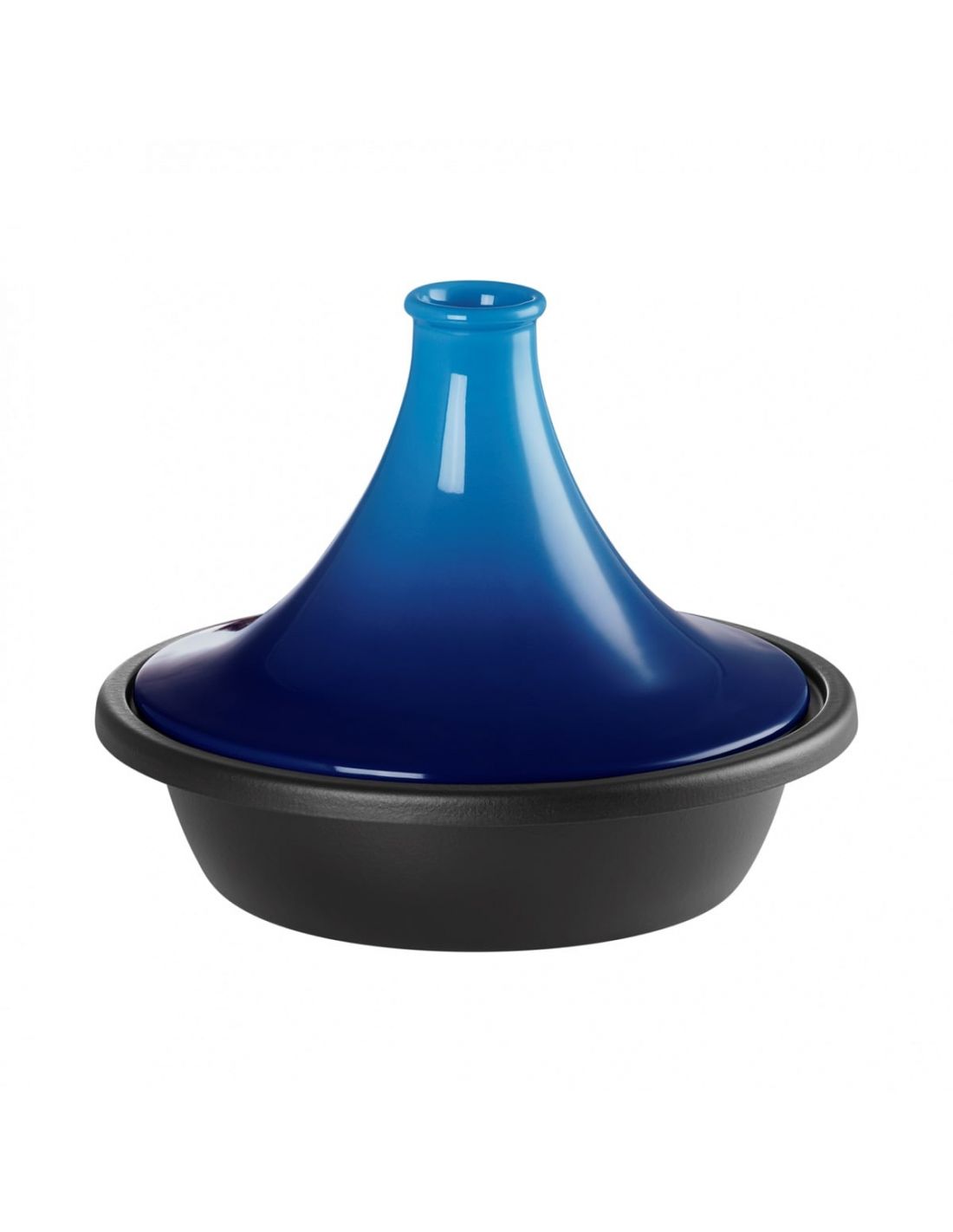 Staub Plat à tajine en fonte émaillée 28cm - 2 couleurs