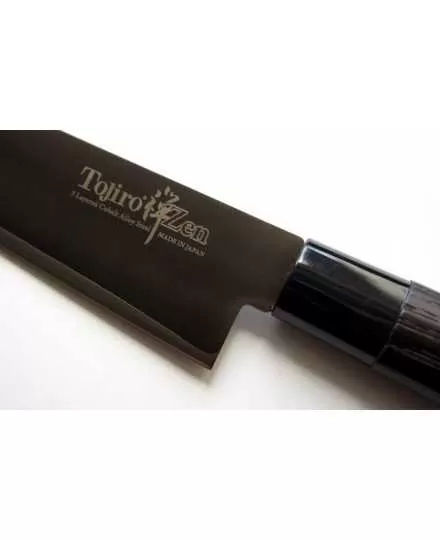 Faca Nakiri 17cm Tojiro Zen Black - Mimocook