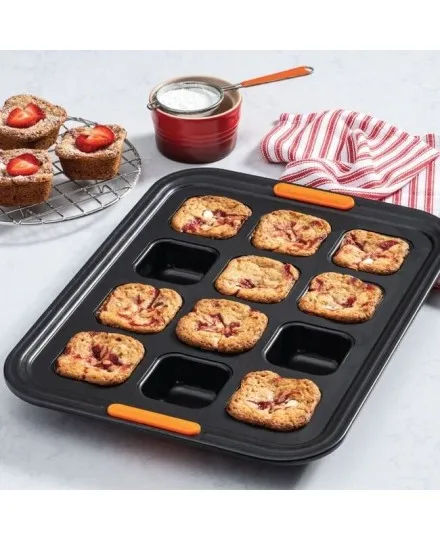 Molde para 12 mini Brownie Le Creuset - Mimocook