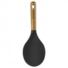 Colher para arroz de madeira e silicone 22cm da Staub - Mimocook