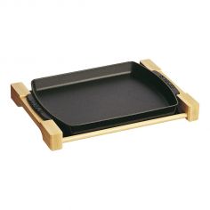 Travessa para servir 33x22cm em ferro fundido Staub