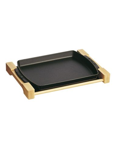 Travessa para servir 33x22cm em ferro fundido Staub