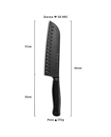 Faca Santoku 17cm Performer Wusthof | Wusthof | Mimocook