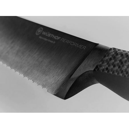 Wusthof Performer 23cm double-serrated bread knife