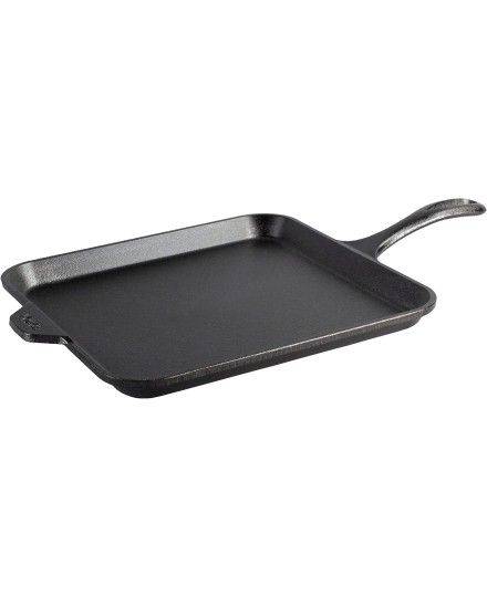 Lodge Quadratische Grillplatte aus Gusseisen 28 cm | Lodge | Mimocook