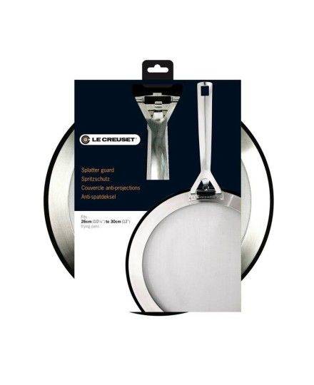 Le Creuset Pfannen-Spritzschutz aus Edelstahl 26 bis 30cm | Le Creuset | Mimocook