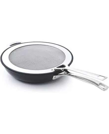 Tampa antisalpicos de aço inoxidável 20-24cm Le Creuset