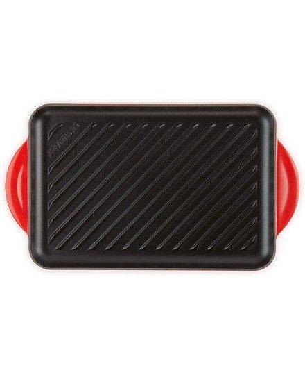 Le Creuset Rechteckige Grillplatte aus Gusseisen 32cm | Le Creuset | Mimocook