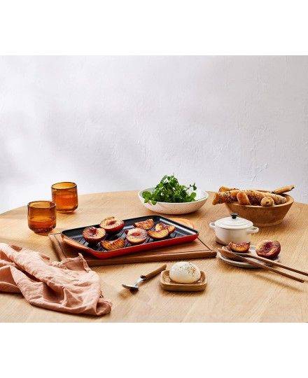 Parrilla rectangular grill de hierro fundido 32cm Le Creuset | Le Creuset | Mimocook
