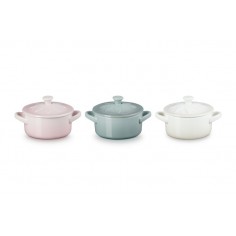 Set 3 mini Cocottes grés Girassol Le Creuset - Mimocook