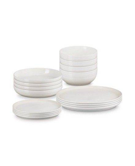Le Creuset Set de 16 Pièces Cocon Meringue | Le Creuset | Mimocook