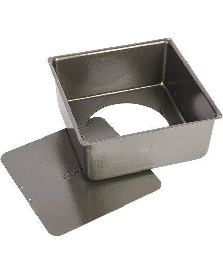 MasterClass Molde cuadrado antiadherente de base suelta, 18cm | Kitchen Craft | Mimocook