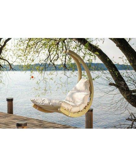 Sillón colgante Swing Chair creme Amazonas | Amazonas | Mimocook