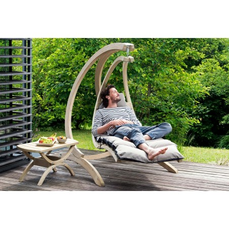 Cadeirão suspenso Swing Lounger Antracite Amazonas - Mimocook