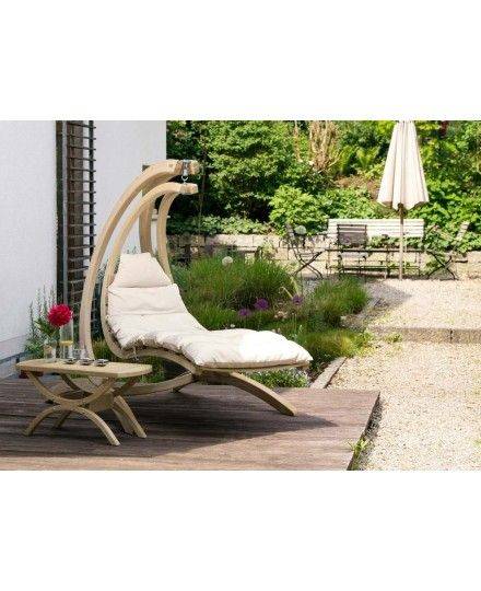 Cadeirão suspenso Swing Lounger creme Amazonas | Amazonas | Mimocook