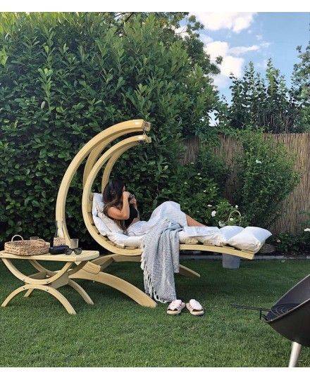 Cadeirão suspenso Swing Lounger creme Amazonas | Amazonas | Mimocook