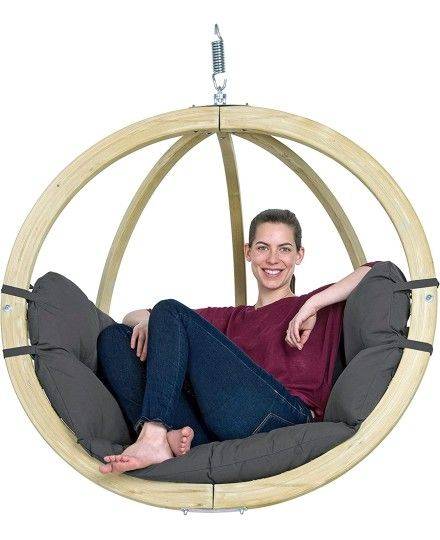 Amazonas Sillón colgante GLOBO CHAIR anthracita | Amazonas | Mimocook