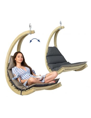 Amazonas Swing Chair Lounge Chair Antracite