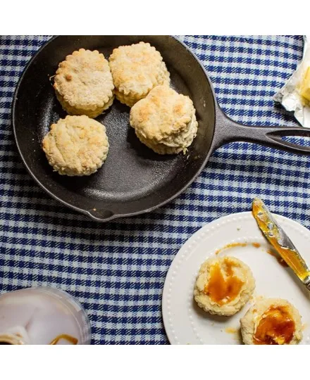 Frigideira redonda 20cm ferro fundido da Lodge - Mimocook