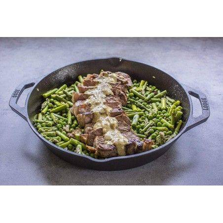 Lodge Flache Gusseisenpfanne mit Zwei Griffen 30 cm | Lodge | Mimocook