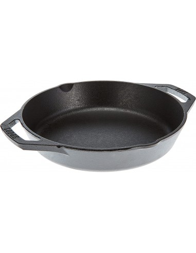 Caçarola baixa com asas 26cm ferro fundido Lodge - Mimocook