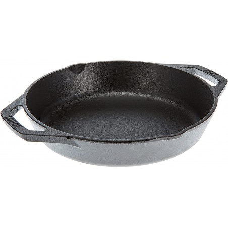 Caçarola baixa com asas 26cm ferro fundido Lodge - Mimocook