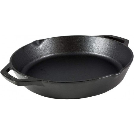 Caçarola baixa com asas 30cm ferro fundido Lodge - Mimocook