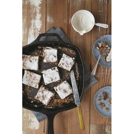 Lodge Quadratische Gusseisenpfanne glatt 27 cm | Lodge | Mimocook